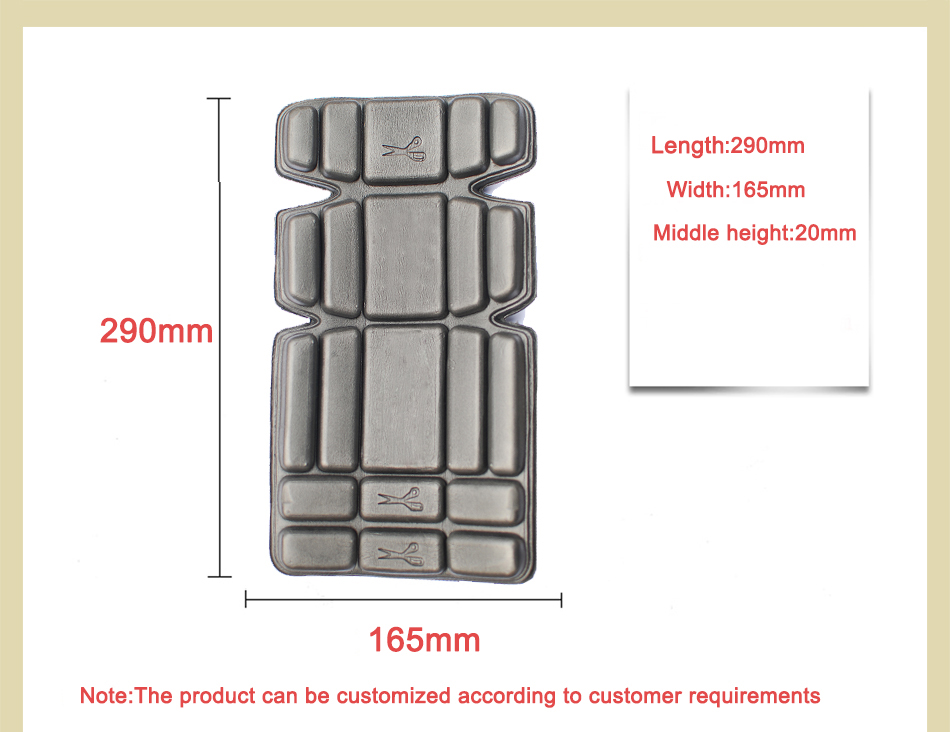 Foam knee pads inserts 